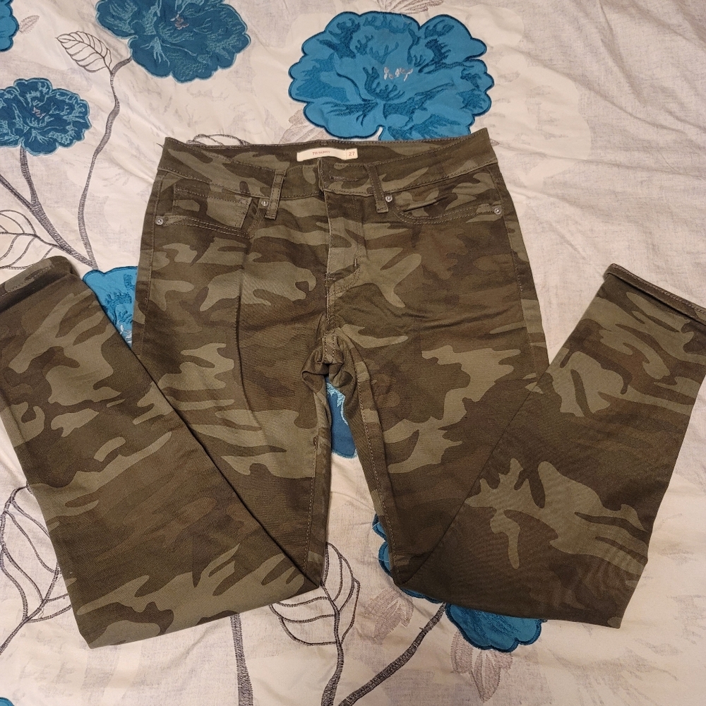 Levi Strauss Camo Jeans